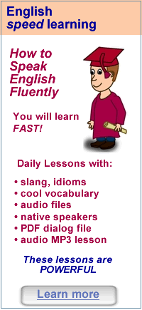 Learn to speak English fluently
